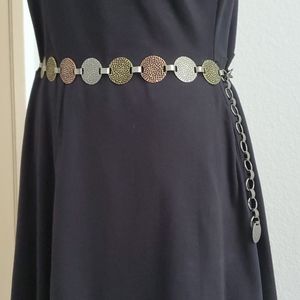 Tri-Color Metal Belt